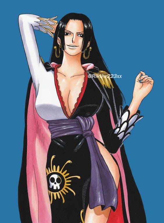 Picture of the boa hancock from One Piece